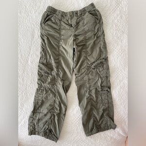 Urban Outfitters Y2K BDG low rise cargo pants in Khaki